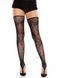 Панчохи Leg Avenue Floral Net Toe Loop Footless Thigh Highs One Size SX2763 фото 1