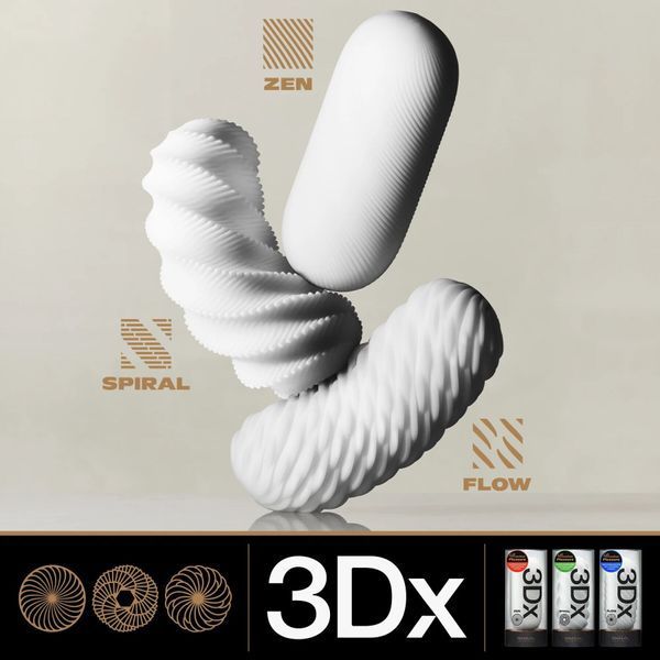 Мастурбатор Tenga 3Dx Zen, дуже ніжний SX5130 фото