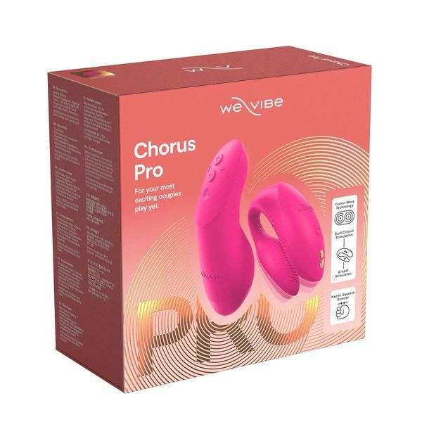 Смарт-вібратор для пар We-Vibe Chorus Pro Electric Pink SX3862 фото
