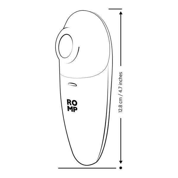 Недорогий вакуумний стимулятор Romp Switch X, 6 режимів, робота від батарейок SX0536 фото