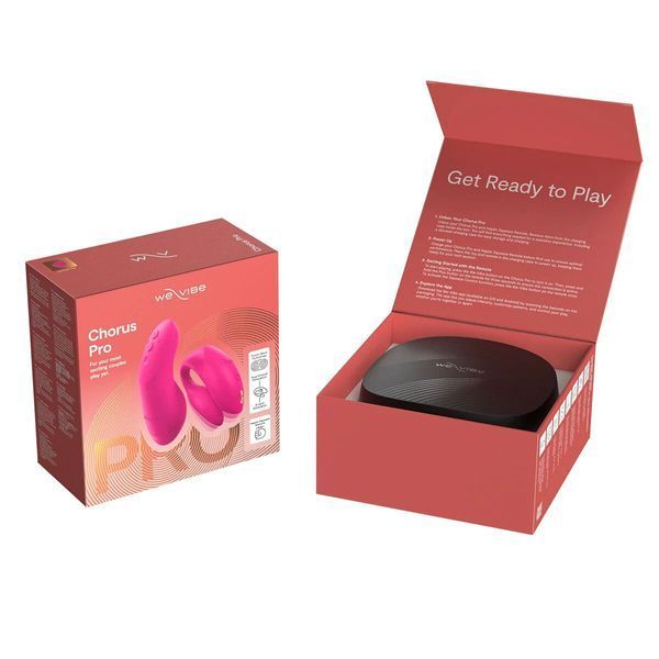 Смарт-вібратор для пар We-Vibe Chorus Pro Electric Pink SX3862 фото