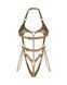 Боді Obsessive Anyya Gold teddy S/M/L SX5053 фото 8