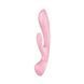 Двосторонній вібратор-кролик Satisfyer Triple Oh Pink, 3 мотори, руків&rsquo;я-масажер SO7780 фото 1