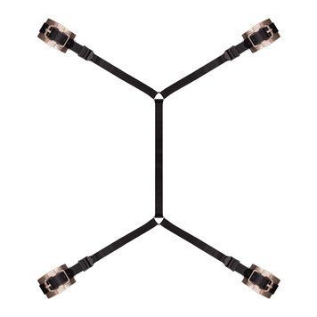 Фіксатор рук і ніг для ліжка Rosy Gold - Under-Mattress Restraint Set SX3911 фото