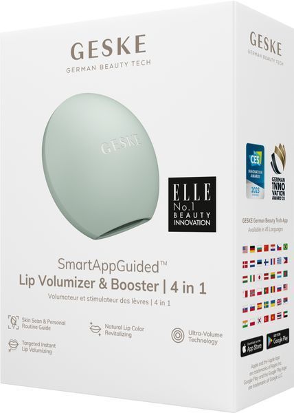 Пристрій для збільшення обʼєму губ GESKE Lip Volumizer&Booster 4в1 Small green HB0223 фото