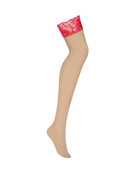 Панчохи Obsessive Matildea stockings 2XL/3XL SX3613 фото