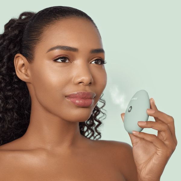 Електронний освіжувач для зволоження обличчя GESKE Facial Hydration Refresher 4в1 green HB0173 фото
