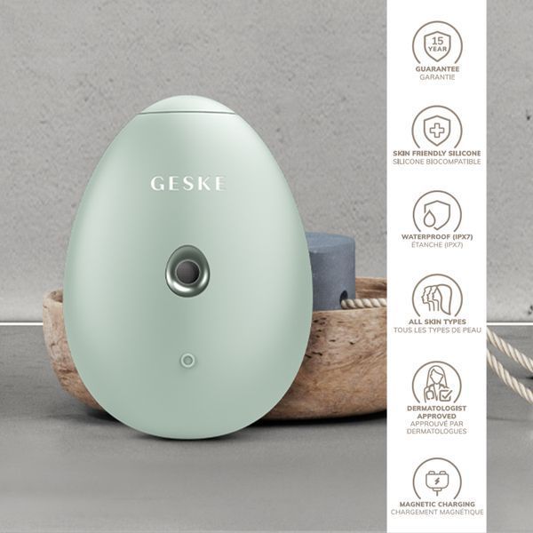 Електронний освіжувач для зволоження обличчя GESKE Facial Hydration Refresher 4в1 green HB0173 фото
