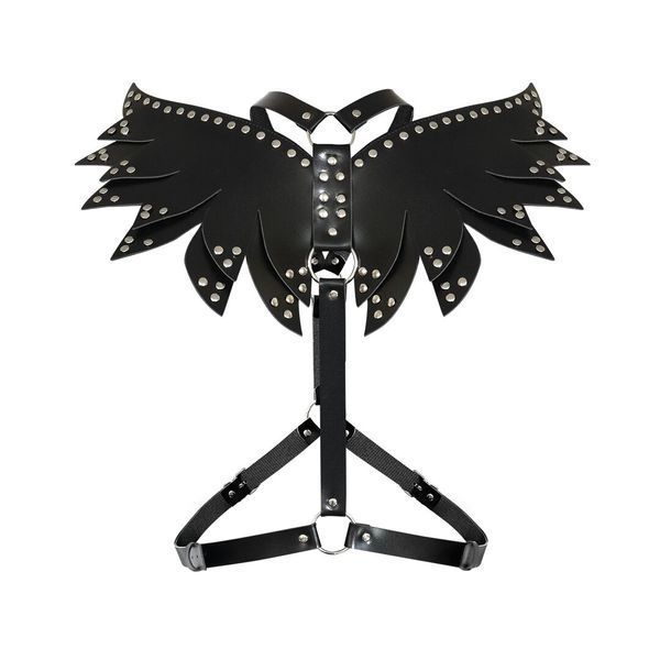 Жіноча портупея Art of Sex - Wings чорна XS-M, екошкіра SX2246 фото