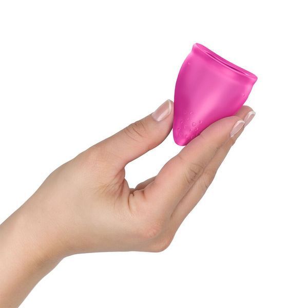 Менструальна чаша Fun Factory FUN CUP SIZE B Magenta, багаторазова, діаметр 4,3 см, об&rsquo;єм 30 мл SX3684 фото