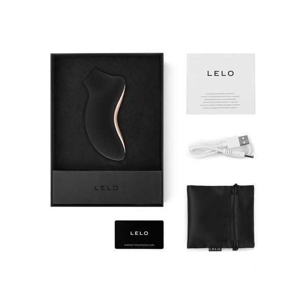 Звуковий стимулятор клітора LELO SONA Black SO8688 фото