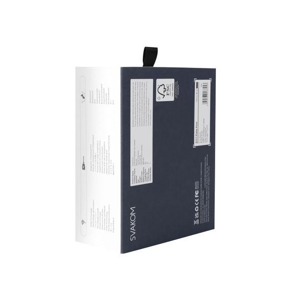 Вакуумний кліторальний стимулятор Svakom Pulse Pure Navy Blue, 5 режимів, 5 інтенсивностей у кожному SO6994 фото