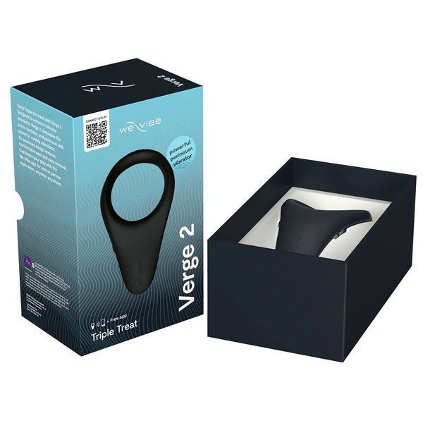 Смарт-віброкільце We-Vibe VERGE 2 Black SX3863 фото