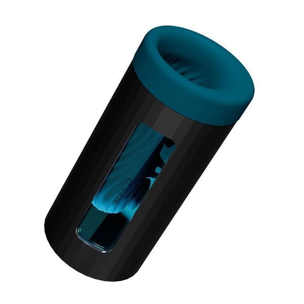 Смарт-мастурбатор LELO F1S V3 XL Teal, збільшений, 2 мотори, 8 режимів, стимуляція звуковими хвилями SX0706 фото