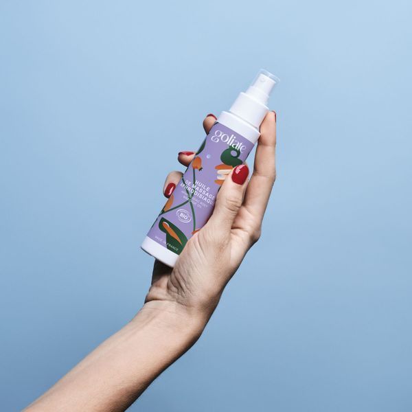 Масажна олія Goliate Huile De Massage Aphrodisiaque 100 мл, органічна, зігрівальний ефект SX3016 фото