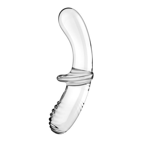 Дилдо Satisfyer Double Crystal (Transparent) (повреждена упаковка!!!) SO8784-R фото