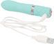 Розкішний вібратор PILLOW TALK - Flirty Teal з кристалом Swarovski, гнучка головка SO2726 фото 4