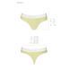 Спортивні трусики-стрінги Passion PS007 PANTIES L, yellow SO4259 фото 5