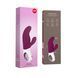 Вібратор-кролик Fun Factory MISS BI grape/white, 2 незалежні мотори, діаметр 4,2 см SX0945 фото 6