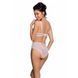 Еротичний комплект з малюнком Passion LOVELIA BIKINI L/XL, white SO4750 фото 2