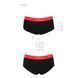 Трусики-шортики Passion PS003 PANTIES S, black SO4209 фото 6