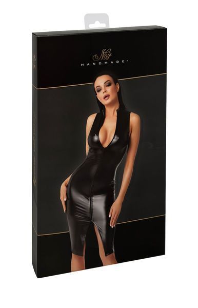 Сукня Noir Handmade F337 Powerwetlook midi dress - M SX2048 фото