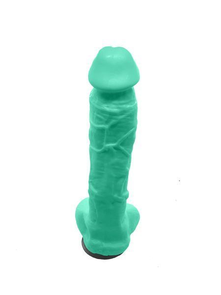 Крафтове мило-член із присоскою Чистий Кайф Turquoise size XL, натуральне SO2768 фото