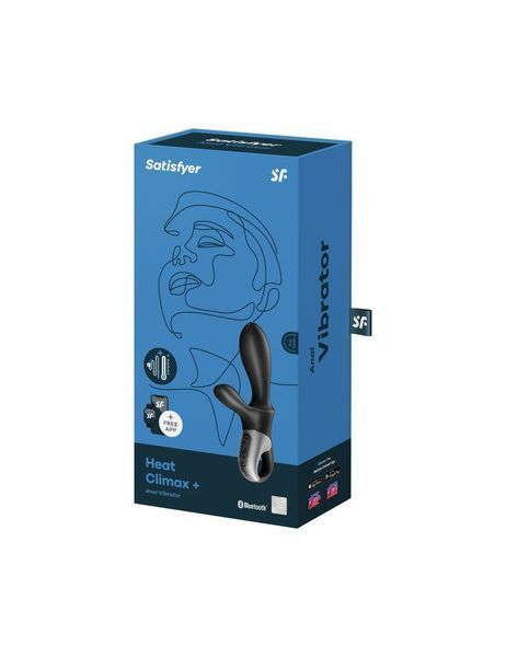 Універсальний смарт-вібратор з підігрівом Satisfyer Heat Climax + (м'яте паковання!!!) SO6091-R фото