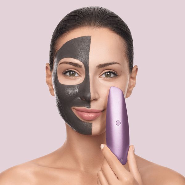 Безконтактна магнітна пілінг-маска GESKE Touchless Magnetic Peeling Mask 5в1 pink HB0560 фото