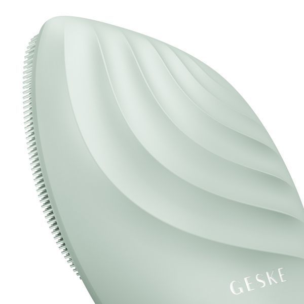 Електронна ультразвукова щітка для обличчя GESKE Sonic Facial Brush 5в1 green HB0074 фото