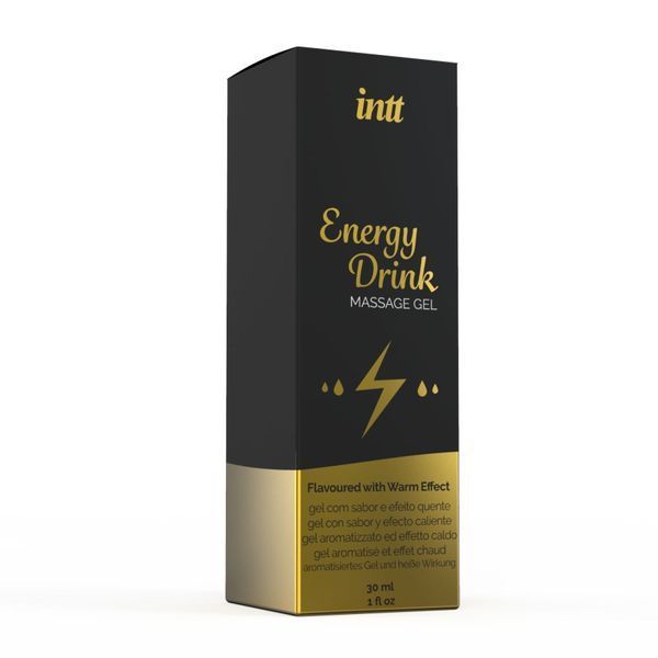 Масажний гель для інтимних зон Intt Energy Drink (30 мл) розігрівальний SO2926 фото