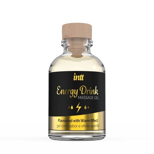 Масажний гель для інтимних зон Intt Energy Drink (30 мл) розігрівальний SO2926 фото