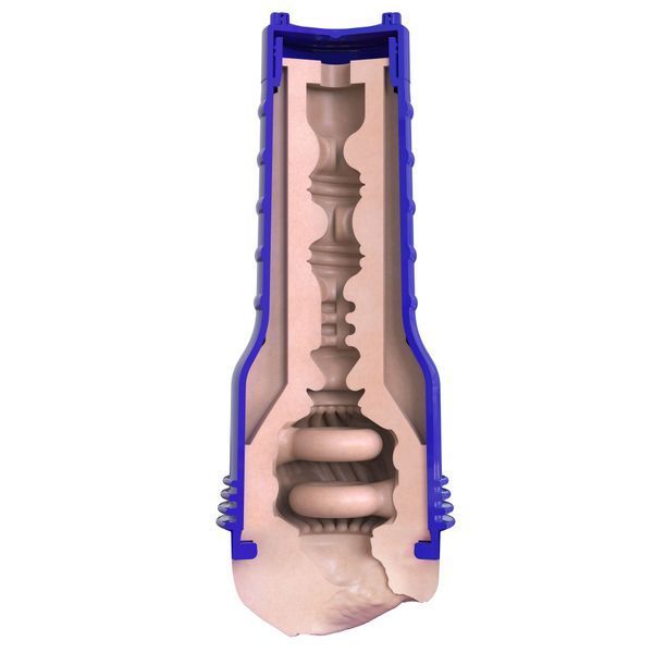 Мастурбатор-вагіна Fleshlight Boost Bang Light Medium Flesh, плаваючі кільця Turbo Tech SO8155 фото