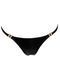 Трусики з мокрим ефектом Noir Handmade P008 Powerwetlook panty with gold clasp, XXL, на застібках SX0175 фото 4
