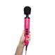Вібромасажер DOXY Original Pink, дуже потужний, живлення 220В, пульсівні вібрації SO1429 фото 4