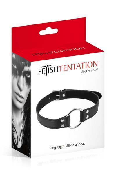 Кляп із кільцем Fetish Tentation Ring Gag (м'яте паковання!!!) SO4039-R фото