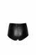 Шортики Noir Handmade F318 Wild, 3XL, black, під латекс, крокодиловий принт, з доступом SX0338 фото 6