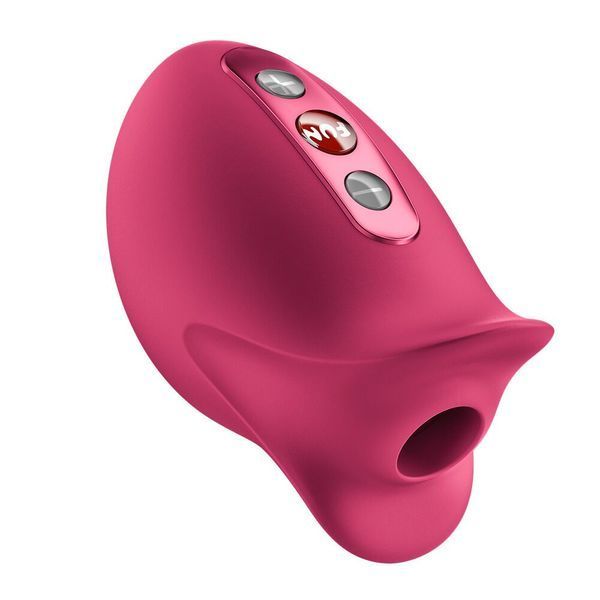 Вакуумний стимулятор Fun Factory Belle Raspberry, 11 режимів роботи, перезаряджуваний SX3303 фото