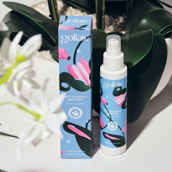 Антибактеріальний спрей для іграшок Goliate Nettoyant Sextoy 100 мл, безпечний для тіла SX3018 фото