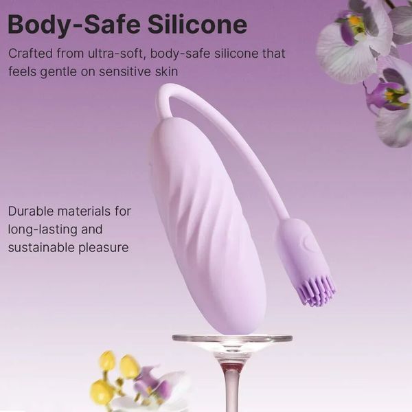 Віброяйце Svakom Plume Pastel Lilac SX4325 фото