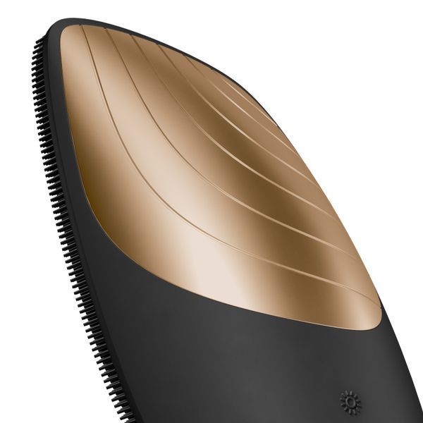 Електронна звукова термо щітка для обличчя GESKE Sonic Thermo Facial Brush 6в1 gray HB0075 фото