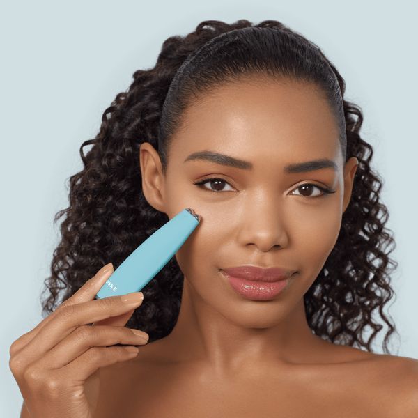 Мікрострумова ручка для підтяжки шкіри обличчя GESKE MicroCurrent Face-Lift Pen 6в1 turquoise HB0125 фото