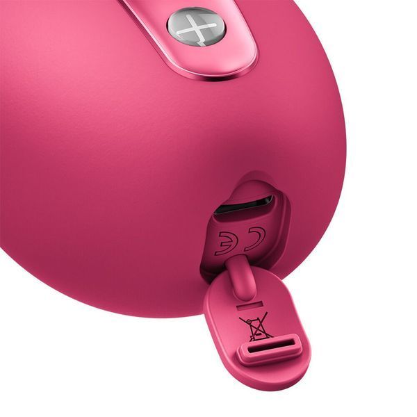 Вакуумний стимулятор Fun Factory Belle Raspberry, 11 режимів роботи, перезаряджуваний SX3303 фото