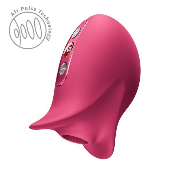 Вакуумний стимулятор Fun Factory Belle Raspberry, 11 режимів роботи, перезаряджуваний SX3303 фото