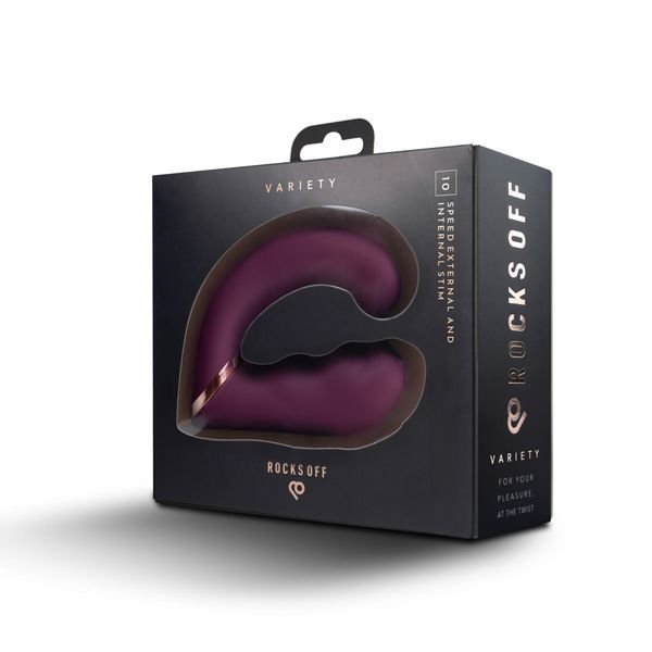 Вібратор Rocks Off Variety&nbsp;Burgundy SX2684 фото