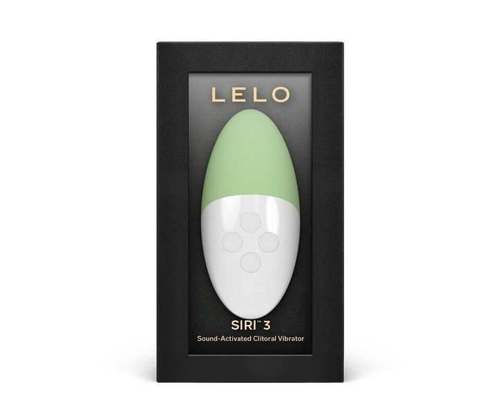 Музичний вібратор для клітора LELO SIRI 3 Green, вібрації в ритмі звуків без смартфона SX0695 фото