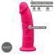 Фалоімітатор SilexD Oscar Pink (MODEL 2 size 9in), двошаровий, силікон + Silexpan, діаметр 5,4см SO9926 фото 2