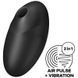 Вакуумний стимулятор з вібрацією Satisfyer Vulva Lover 3 Black SO7783 фото 1
