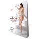 Бодістокінг Passion BS067 white, комбінезон, імітація панчох і топа на бретелях PBS067W фото 5