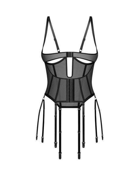 Корсет Obsessive Euphori corset 2XL/3XL SX3085 фото